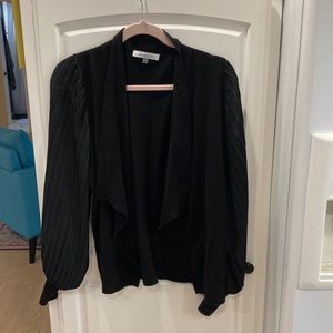 Siano Milano cardigan with crepe sleeve size Small